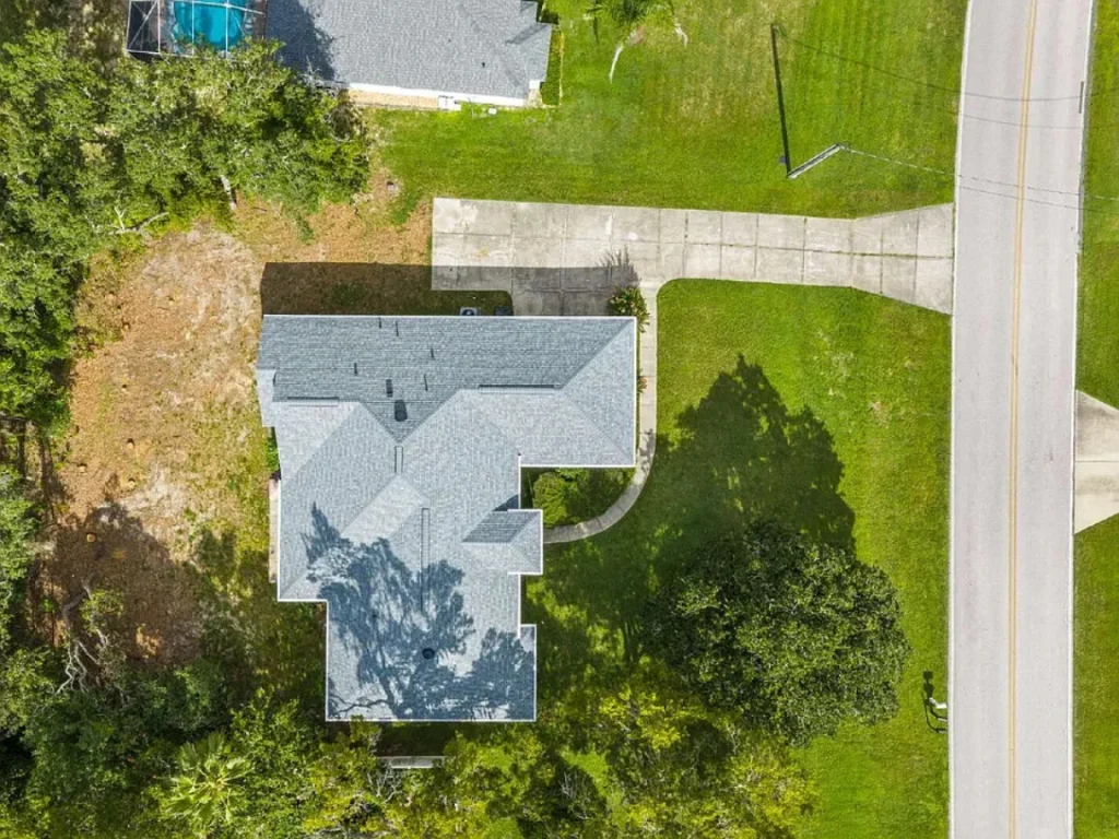 up side of home view in Modern Finishes and Fenced Yard in Central Ocala